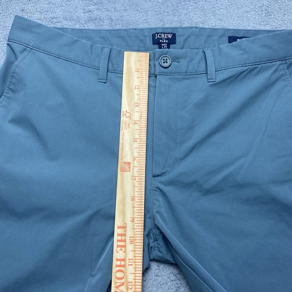 J Crew Slim Fit Tech Performance Flex Pants Mens 32x30 Gray Stretch - Picture 6 of 9